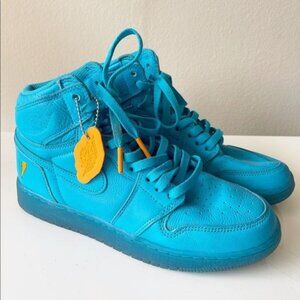 NIKE Air Jordan Gatorade Lace Up Athletic Sneakers in Retro Blue Size 7Y